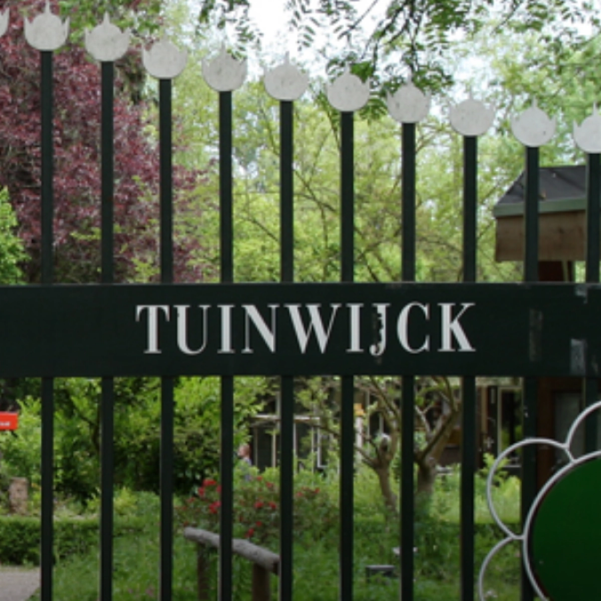 Wandeling op volkstuincomplex 